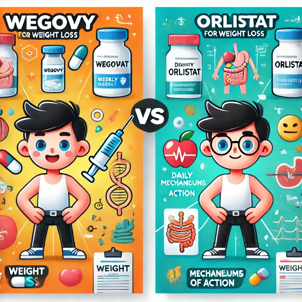 Wegovy vs Orlistat