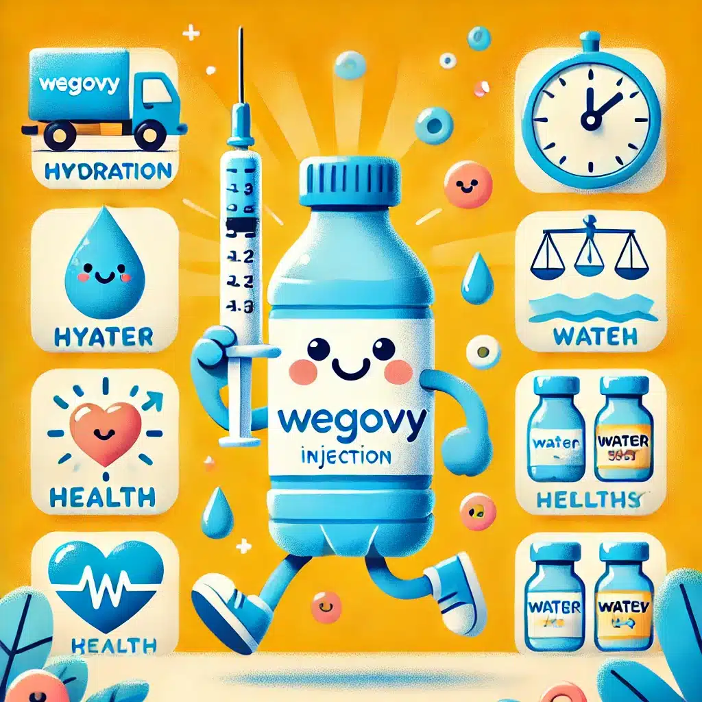 L’Importanza di Bere Acqua con Wegovy